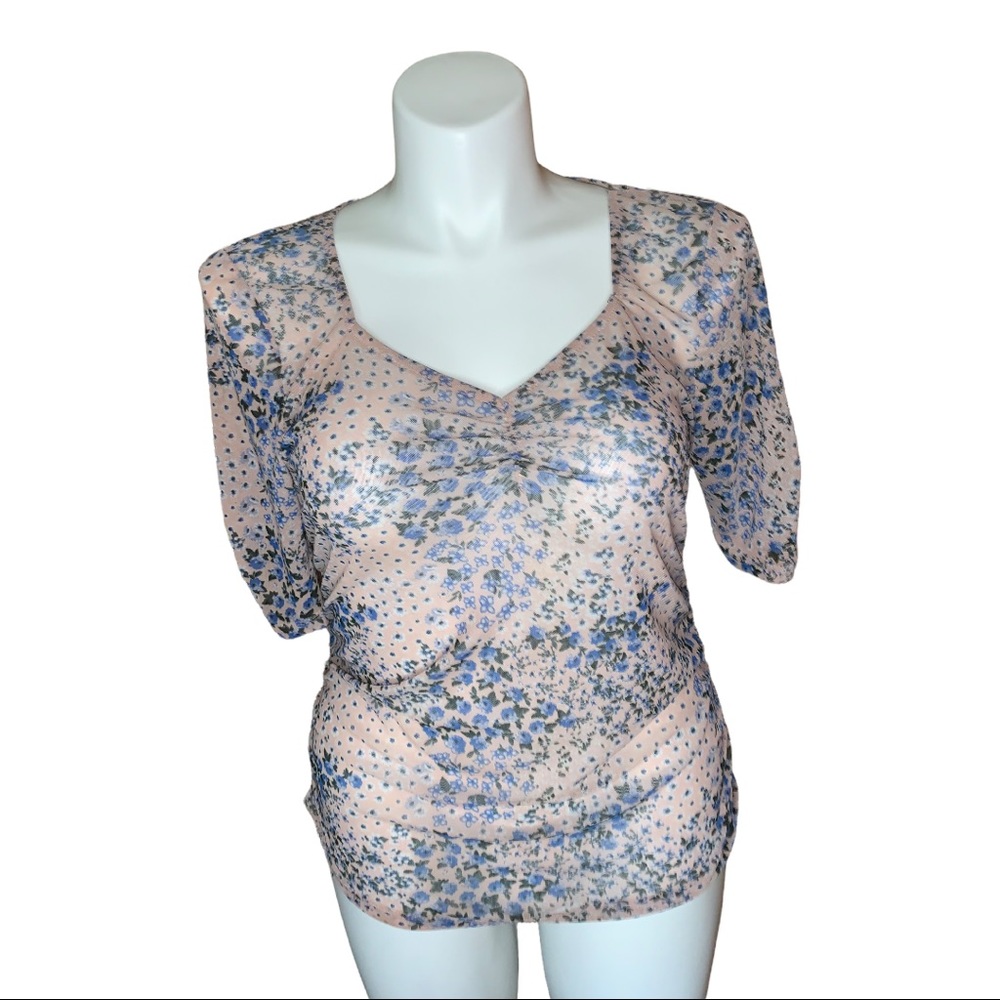 No Boundaries Floral Print, Size XL (15-17)